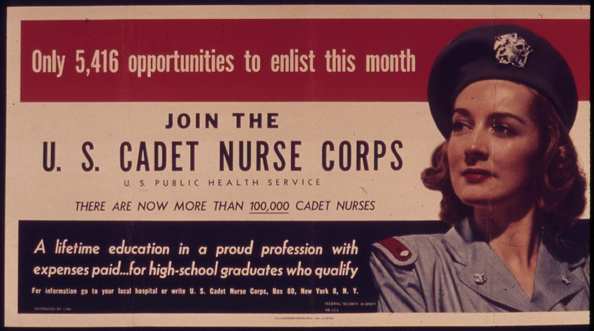 Irma Schilling, like many other women, joined the Cadet Nurse Corps. The country was undergoing a nursing shortage when the corps was created, as nurses went overseas to serve in World War II. The nurses are still not considered veterans.